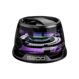 G200 Mini Bluetooth Speaker – RGB Lights & Magnetic Base